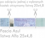 Paradyż - Fascia - Fascia Azul Listwa Alfa 20x4,8