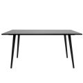 Stół vienna 160x90x75 cm, czarny mat