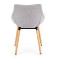 Krzesło tapicerowane na drewnianych nogach k226